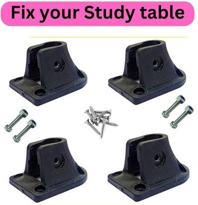 HF HARSH FASHION Laptop Table Accesories Includes 4 Leg Mounts , 4 Long Screw with 16 Small Screw Plastic Portable Laptop Table