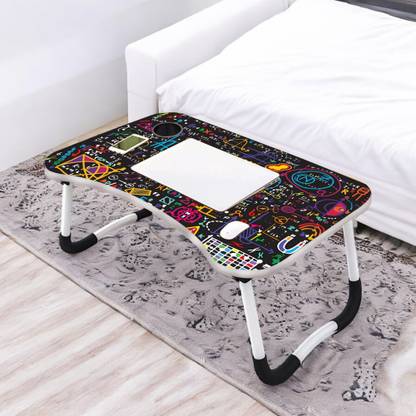 KAIZONE Portable Laptop Study Wooden Foldable Students Stand For Office Computer Desk Wood Portable Laptop Table