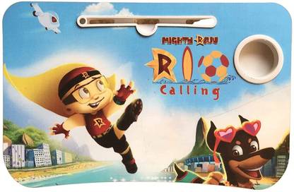 nikhare Rio Calling Cartoon Printed Design Multi-Purpose Laptop Table Wood Portable Laptop Table