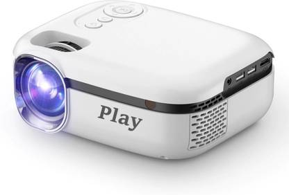 PLAY Portable 1080P High Definition WIFI Projector High Brightness (4500 lm / Remote Controller) Portable Projector