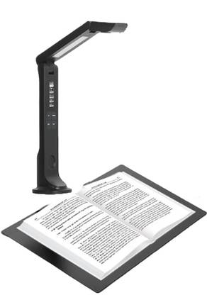 microware A3 Size Professional Document Scanner, 16MP Multi-Language OCR Corded & Cordless Portable Scanner