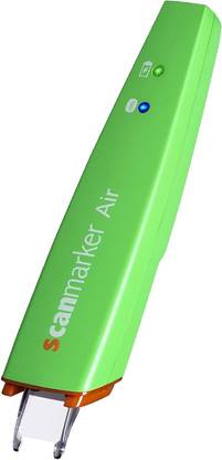 Scanmarker Air Pen Scanner - OCR Digital Highlighter and Reader - Wireless (Green Corded Portable Scanner
