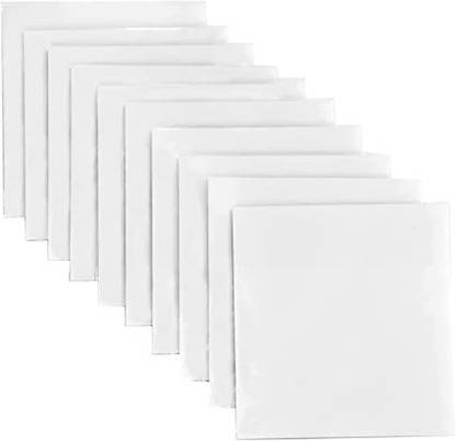 canoff 3x3 Transparent Sticky Note Pads - 500 Pcs Suitable for ,Office,School 50 Sheets Transparent, 1 Colors
