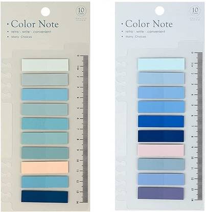 CUZWAVE Sticky Notes 200 Sheets Sticky Notes, 10 Colors