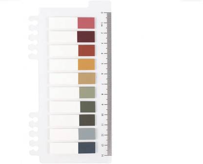 canoff Morandi Sticky Notes, Writable Index Tabs Colorful Macaron Memo Stickers 200 Sheets Morandi Transparent sticky note, 10 Colors