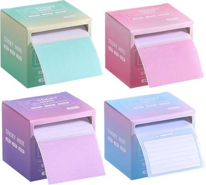 PEZYOX sticky notes 256 Sheets regular, 4 Colors