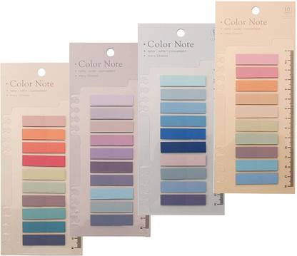 RUHIRA New 800 Sheets Sticky Tabs book, 40 Colors