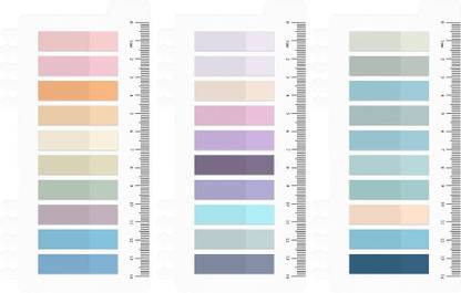 Levin Morandi Sticky Tabs 1200pcs 60Colors Sticky for Notebook, Page Marker assorted 20 Sheets Morandi Sticky Tabs,, 30 Colors