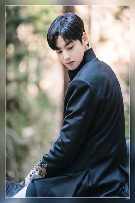 Cha Eunwoo Astro Kdrama Kpop Lee Dongmin True Beauty Matte Finish Poster Paper Print
