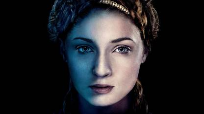 Poster Tv Series Sophie Turner sl-18422 (Large Poster, 36x24 Inches, Banner Media) Fine Art Print