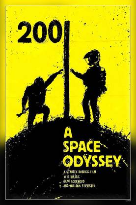 A Space Odyssey Stanley Kubrick Space Monkey Matte Finish Poster Paper Print