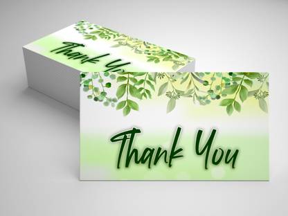 SELFMAED THANK YOU CARD Greeting Card