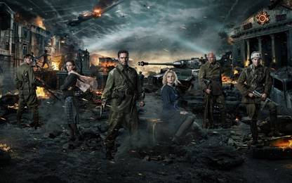 Movie Stalingrad ON FINE ART PAPER HD QUALITY WALLPAPER POSTER Fine Art Print