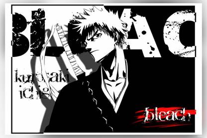 Kurosaki Ichigo Bleach Anime Boys Matte Finish Poster Paper Print