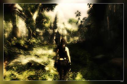 Lara Croft Tomb Raider Underworld Tomb Raider Video Game Matte Finish Poster P-12991 Paper Print