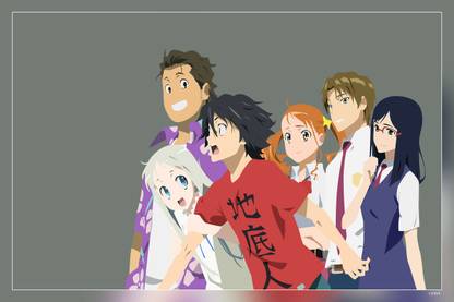 Anime Anohana Atsumu Matsuyuki Boy Matte Finish Poster Paper Print