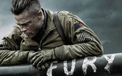 Movie Fury Brad Pitt Poster POSTER PRINT ON 36X24 INCHES Photographic Paper