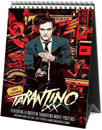 2023 Desk Calendar - Quentin Tarantino Paper Print