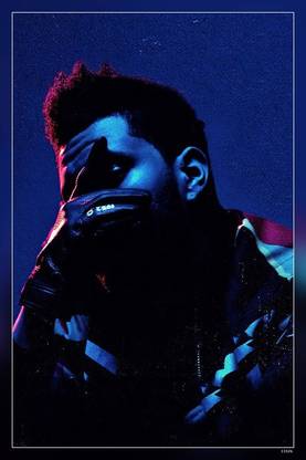 The Weeknd Matte Finish Poster P-13326 Paper Print