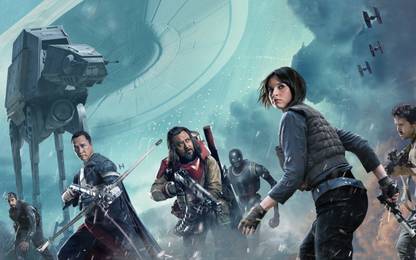 Rogue One A Star Wars Story 4K 8K ON FINE ART PAPER HD QUALITY WALLPAPER POSTER Fine Art Print