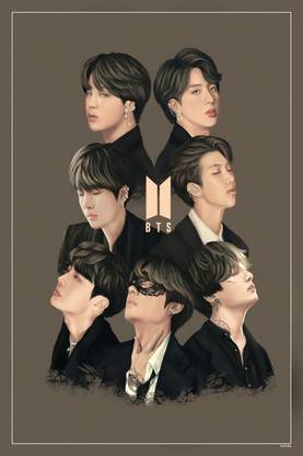 Bts Army Black Swan Matte Finish Poster Paper Print