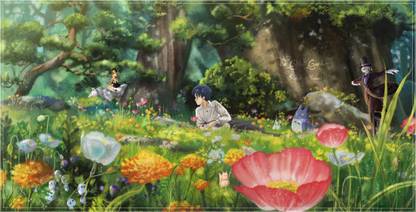 Howl S Moving Castle Spirited Away Tonari No Totoro Mononok Matte Finish Poster Paper Print