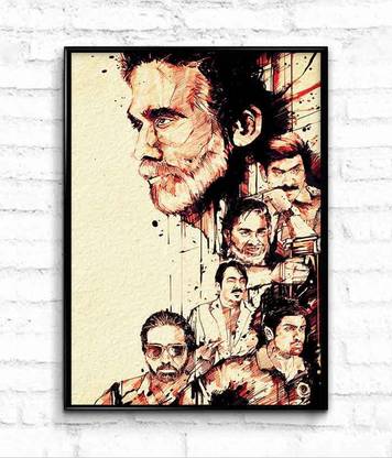 Vijay Sethupathi Tribute Poster Photographic Paper