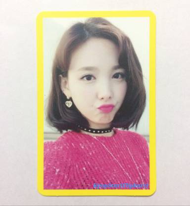 TWICE Knock Knock Ver A Official Photocard 1 PC Nayeon / Na Yeon Paper Print