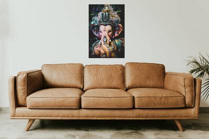 Ganesh ji,Wall Poster for Wall Decoration 3D Poster