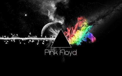 Poster Music Pink Floyd Band (Music) United Kingdom Dark Side Of The Moon Moon Side Dark Floyd Pink Fender Sl-16165 (Large Poster, 36x24 Inches, Banner Media) Fine Art Print