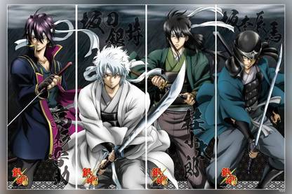 Gintama Anime Tv Series Matte Finish Poster P-9569 Paper Print