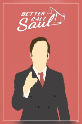Saul Goodman Bcs Better Call Saul Br Ba Breaking Bad Matte Finish Poster P-14820 Paper Print