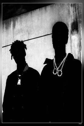 Big Sean & Metro Boomin Double Or Nothing Album Cover Matte Finish Poster Paper Print