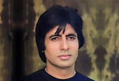 Poster Amitabh Bachan In Young Classic sl-14006 (LARGE Poster, 36x24 Inches, Banner Media, Multicolor) Fine Art Print