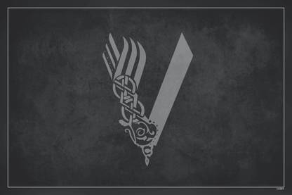 Viking Vikings Vikings Logo Matte Finish Poster Paper Print