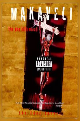 Makaveli The Don Killuminati: The Day Theory Album Cover Matte Finish Poster P-3957 Paper Print