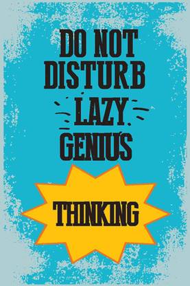 Do not Disturb Funny Poster 3D Poster