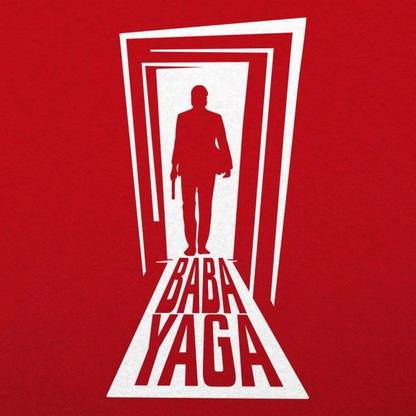 Stylish Poster Of John Wick "Baba Yaga" Paper Print
