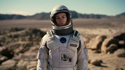 Poster Movie Interstellar Large Poster sl-8587 (Large Print, 36x24 Inches, Banner Media, Multicolor) Fine Art Print