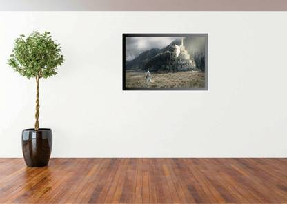 Movie Poster with Frame Gloss Lamination M6 Paper Print