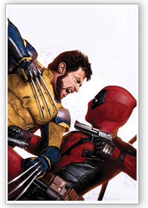 Glossy Finish 12in by 18in Self Adhesive Sticker Poster Wipeproof Paper Print