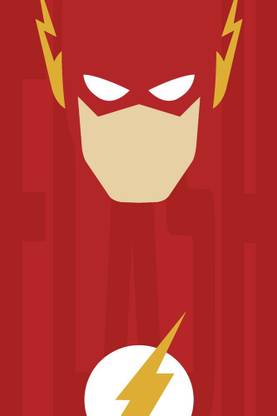 Flash Minimal Poster Paper Print