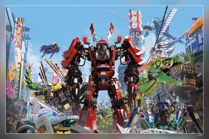 Kai The Lego Ninjago Movie Matte Finish Poster Paper Print