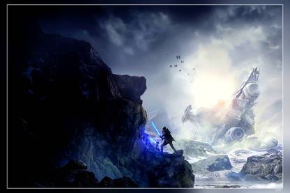 Star Wars Jedi Fallen Order Game Matte Finish Poster Paper Print