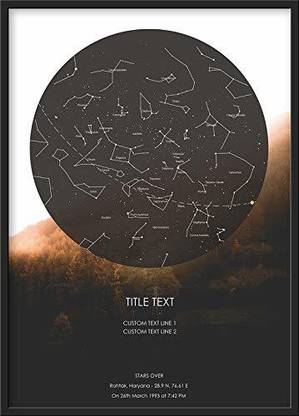 Personalized Star Map - When You Said Yes 3D Poster