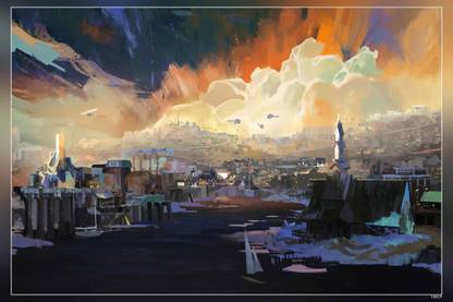 Disco Elysium Artwork Aleksander Rostov Game Art Matte Finish Poster Paper Print