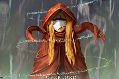 Overlord Anime Evileye Poster 18 x 12 inch 300 GSM Paper Print