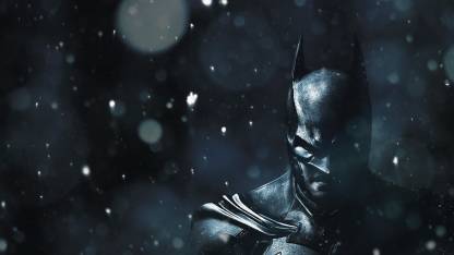 Comics Batman HD Wallpaper Background Wall Poster Print on Art Paper 13x19 Inches Paper Print