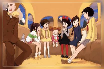 Studio Ghibli My Neighbor Totoro Castle In The Sky Kikis Delivery Service Matte Finish Poster Paper Print