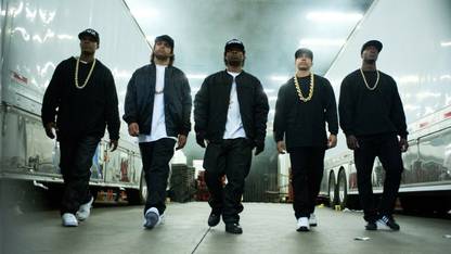 Poster Straight Outta Compton Oshea Jackson Jr Corey Hawkins Jason Mitchell Neil Brown Jr sl-18169 (Large Poster, 36x24 Inches, Banner Media) Fine Art Print